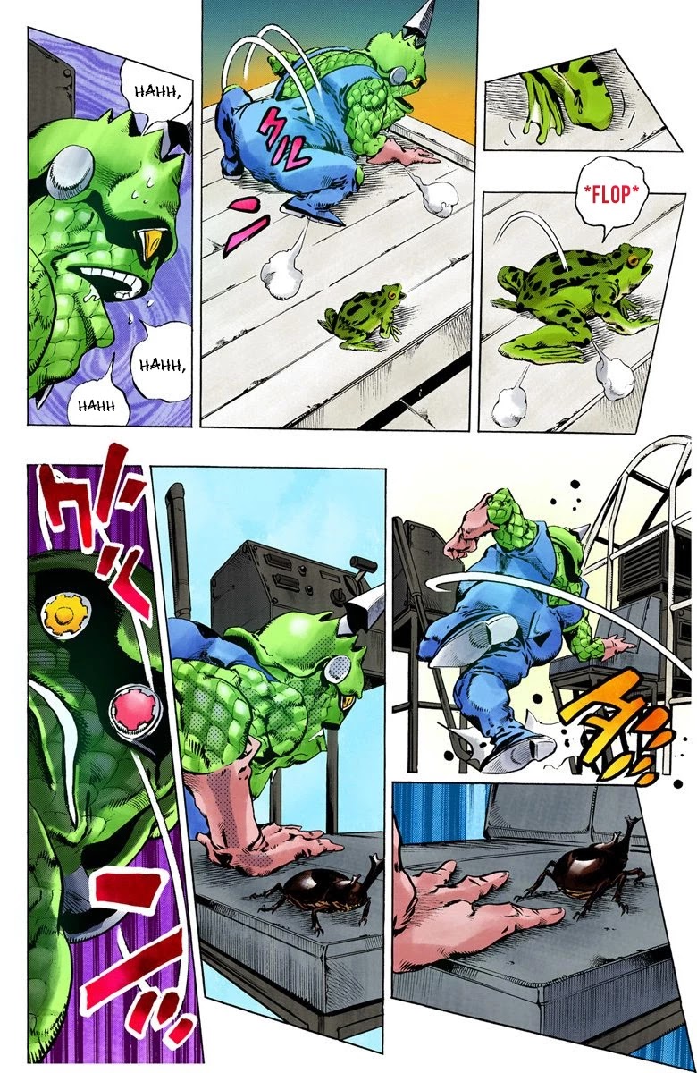 JoJo's Bizarre Adventure Part 6 - Stone Ocean (Official Colored) chapter 83 page 12