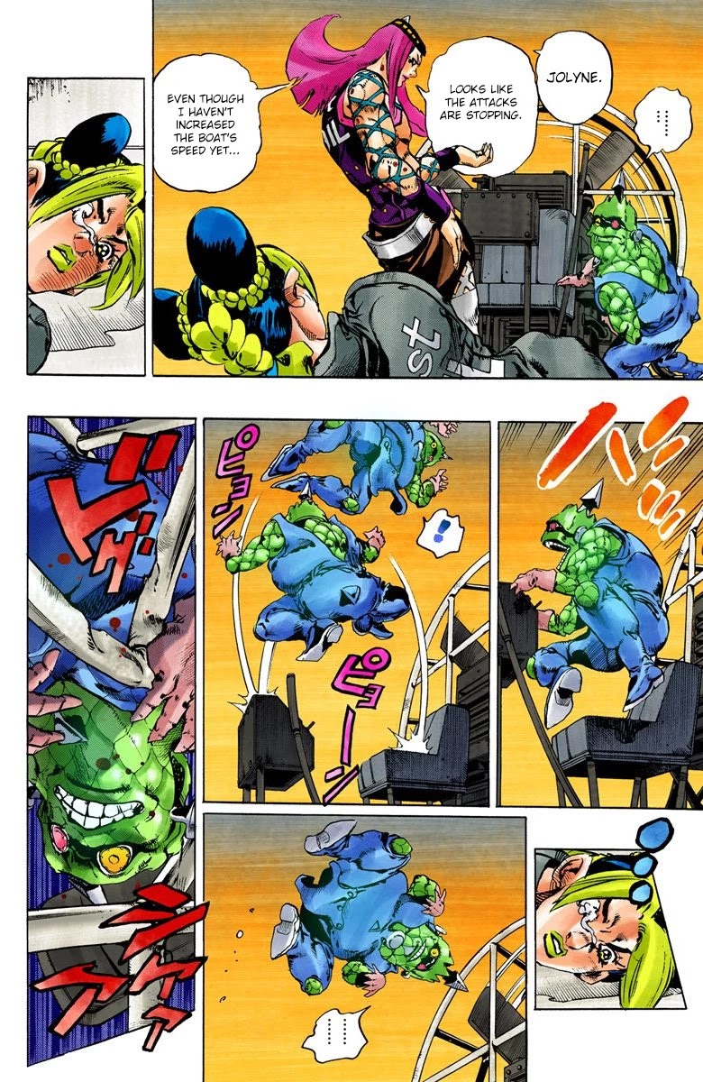 JoJo's Bizarre Adventure Part 6 - Stone Ocean (Official Colored) chapter 83 page 14