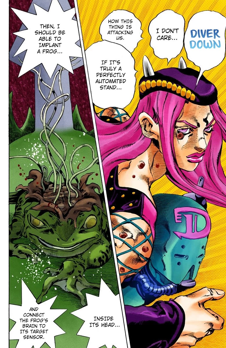 JoJo's Bizarre Adventure Part 6 - Stone Ocean (Official Colored) chapter 83 page 16