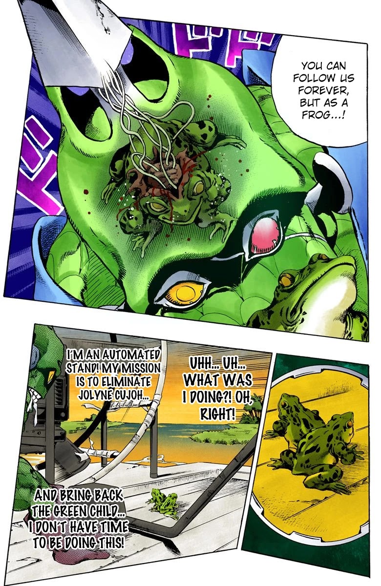 JoJo's Bizarre Adventure Part 6 - Stone Ocean (Official Colored) chapter 83 page 17