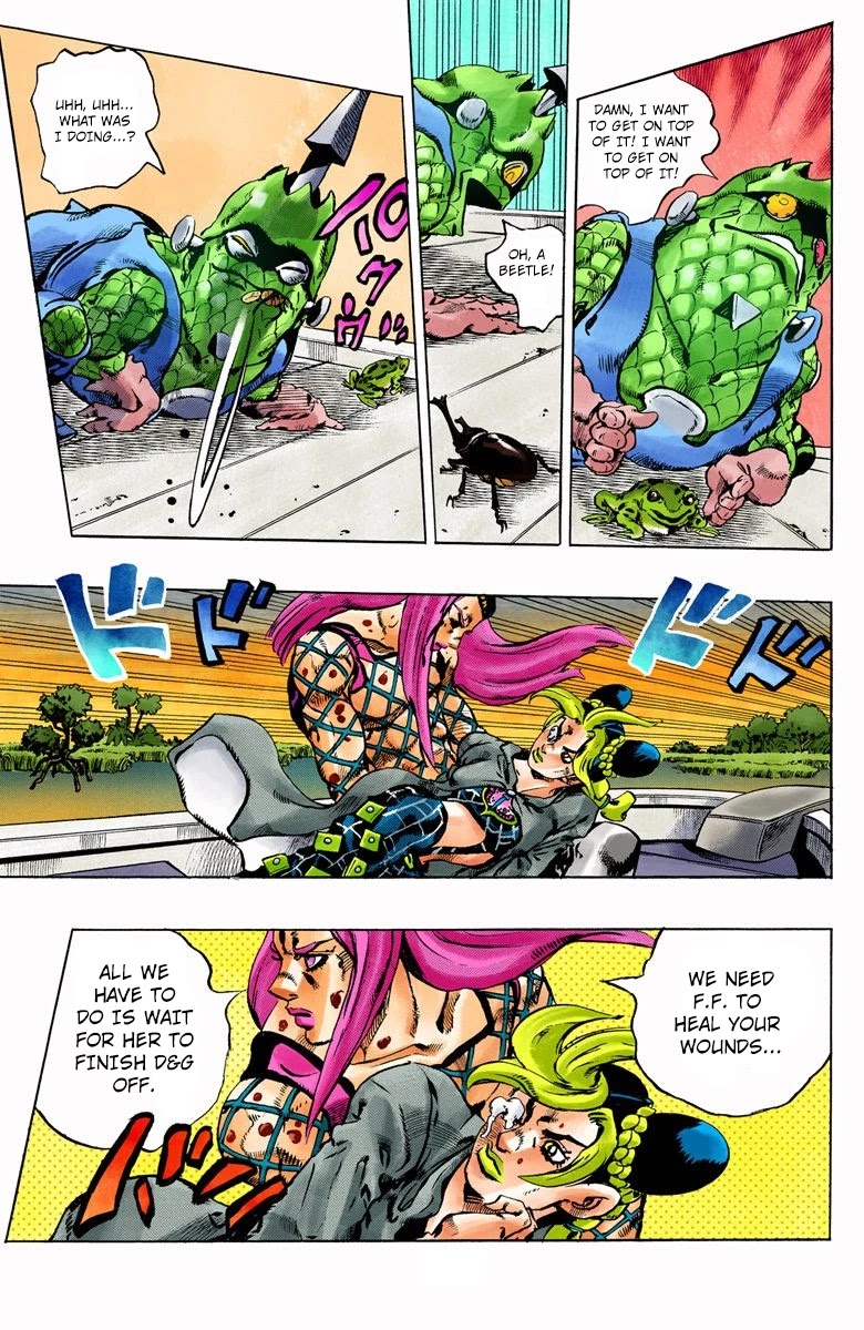 JoJo's Bizarre Adventure Part 6 - Stone Ocean (Official Colored) chapter 83 page 19