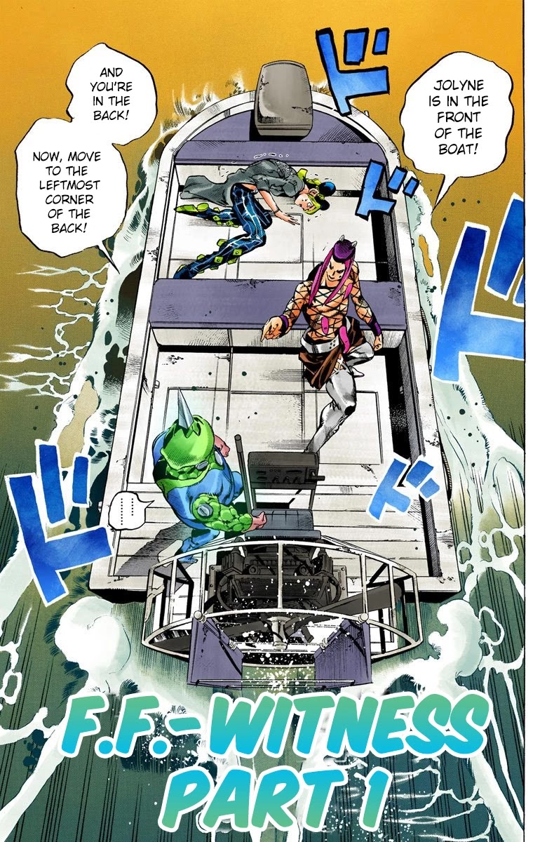 JoJo's Bizarre Adventure Part 6 - Stone Ocean (Official Colored) chapter 83 page 2