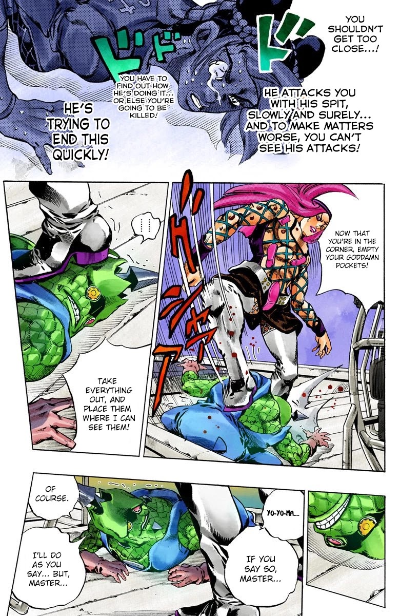 JoJo's Bizarre Adventure Part 6 - Stone Ocean (Official Colored) chapter 83 page 4