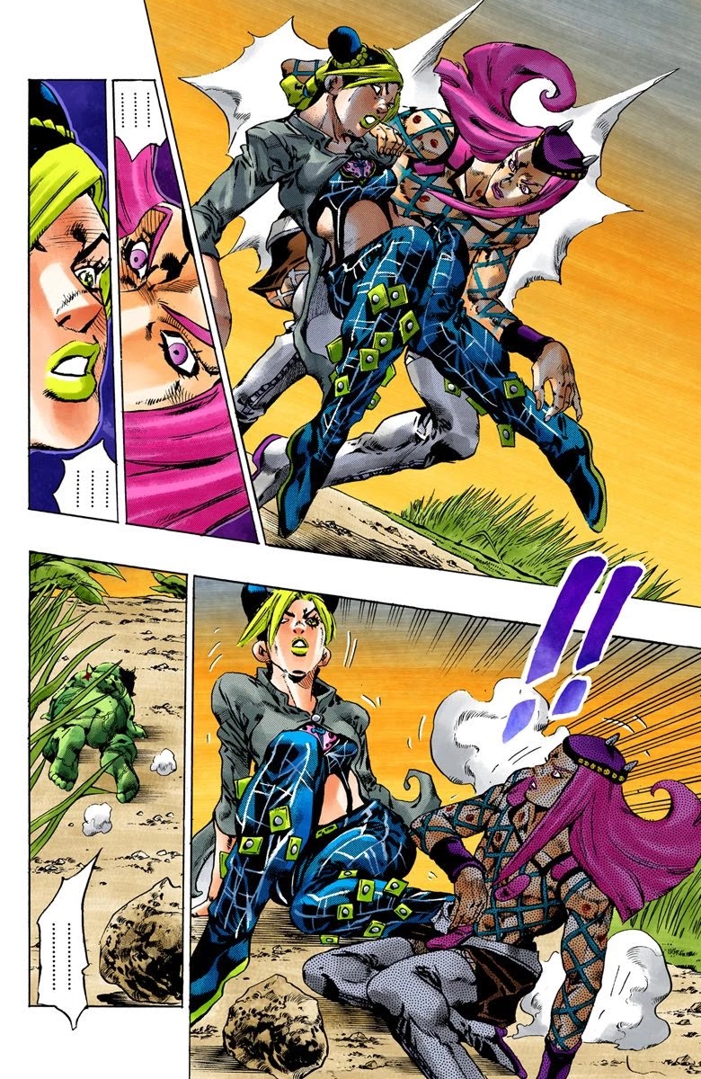 JoJo's Bizarre Adventure Part 6 - Stone Ocean (Official Colored) chapter 86 page 11