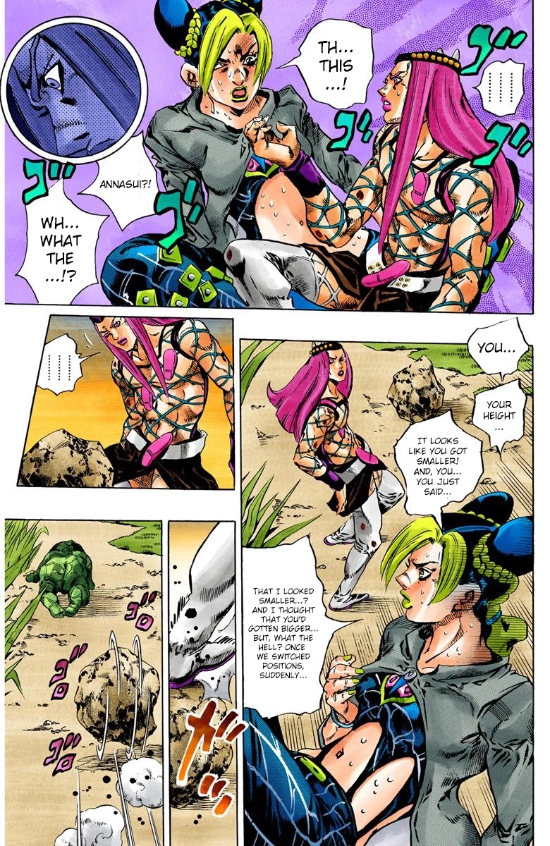 JoJo's Bizarre Adventure Part 6 - Stone Ocean (Official Colored) chapter 86 page 12