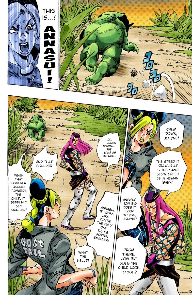 JoJo's Bizarre Adventure Part 6 - Stone Ocean (Official Colored) chapter 86 page 13