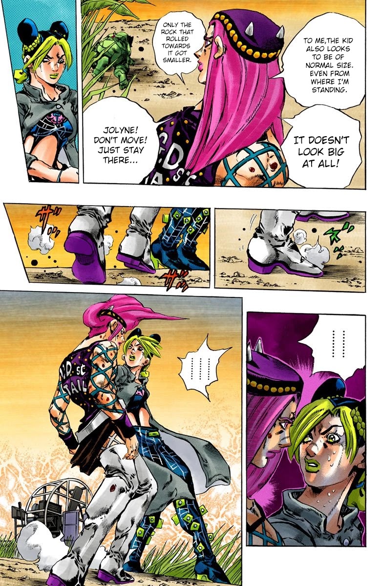 JoJo's Bizarre Adventure Part 6 - Stone Ocean (Official Colored) chapter 86 page 14