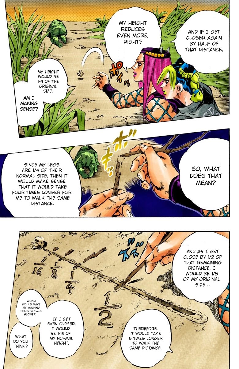 JoJo's Bizarre Adventure Part 6 - Stone Ocean (Official Colored) chapter 86 page 16