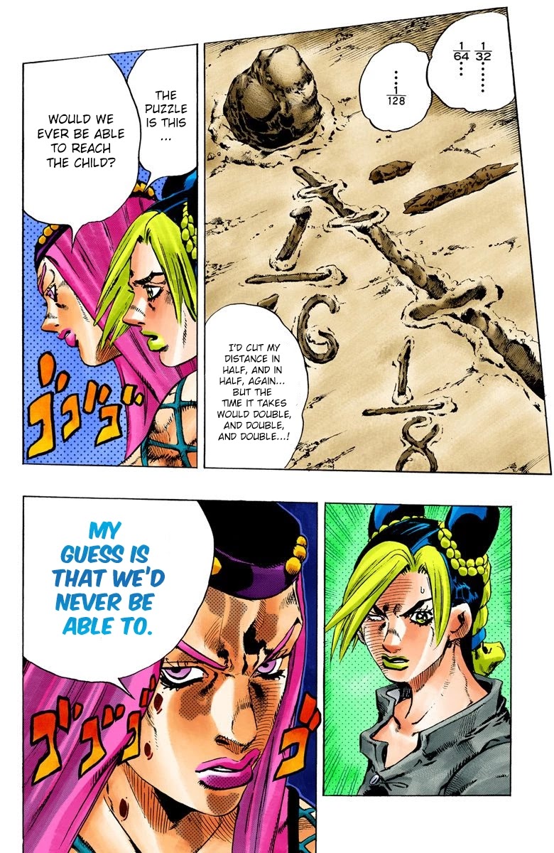 JoJo's Bizarre Adventure Part 6 - Stone Ocean (Official Colored) chapter 86 page 17