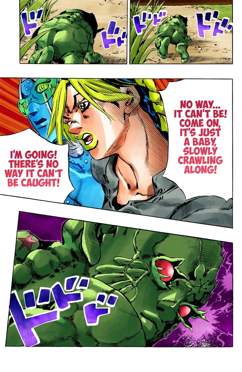 JoJo's Bizarre Adventure Part 6 - Stone Ocean (Official Colored) chapter 86 page 18