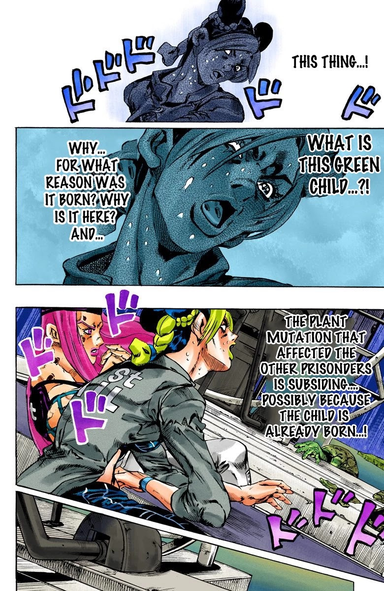 JoJo's Bizarre Adventure Part 6 - Stone Ocean (Official Colored) chapter 86 page 3