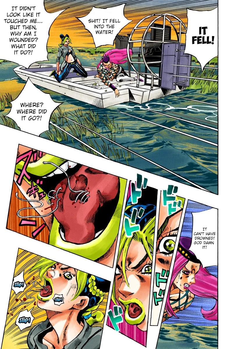 JoJo's Bizarre Adventure Part 6 - Stone Ocean (Official Colored) chapter 86 page 4