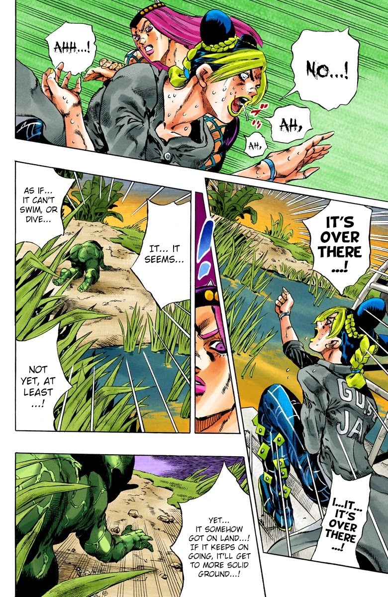 JoJo's Bizarre Adventure Part 6 - Stone Ocean (Official Colored) chapter 86 page 5