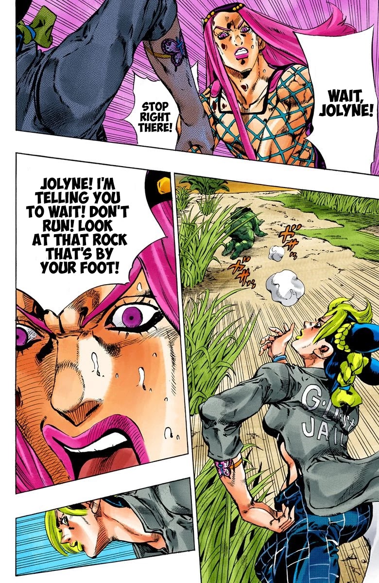 JoJo's Bizarre Adventure Part 6 - Stone Ocean (Official Colored) chapter 86 page 7