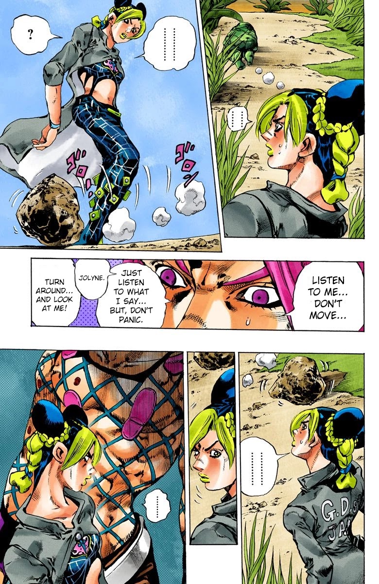 JoJo's Bizarre Adventure Part 6 - Stone Ocean (Official Colored) chapter 86 page 8