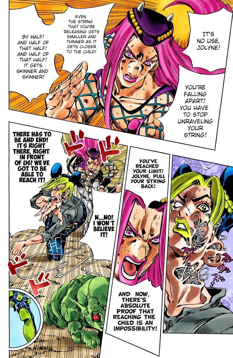 JoJo's Bizarre Adventure Part 6 - Stone Ocean (Official Colored) chapter 87 page 11