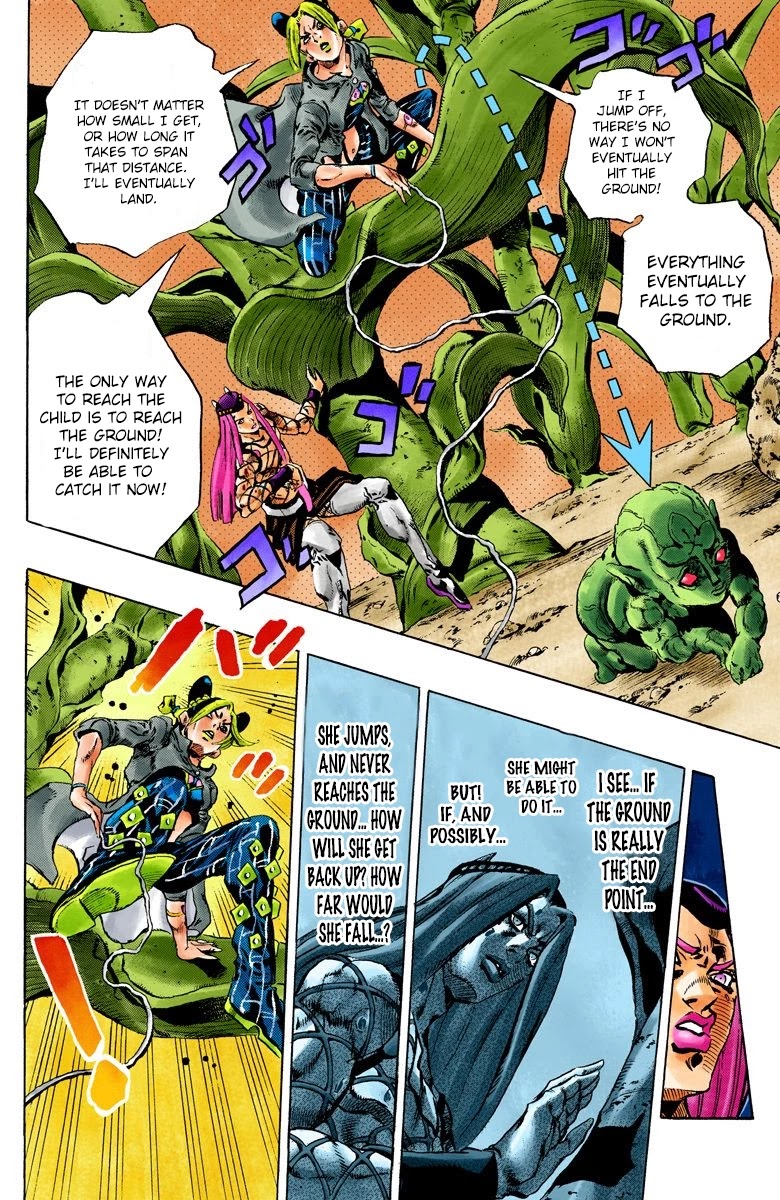 JoJo's Bizarre Adventure Part 6 - Stone Ocean (Official Colored) chapter 87 page 13