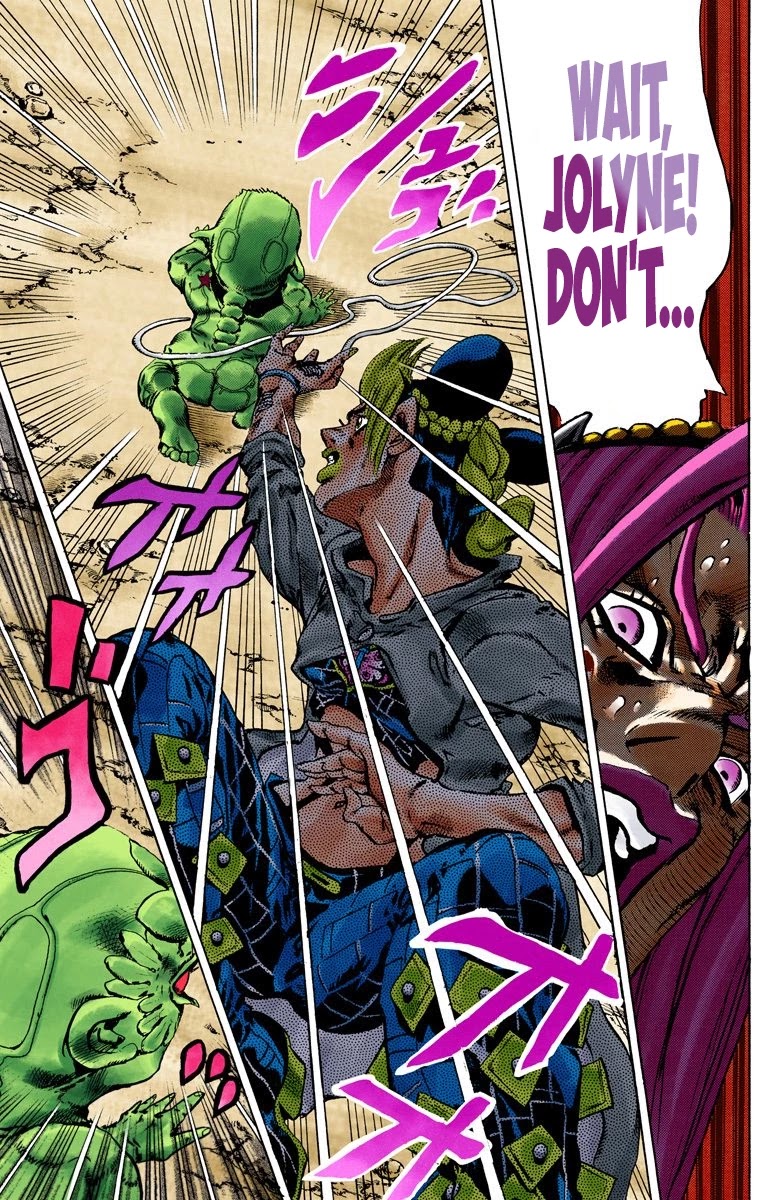 JoJo's Bizarre Adventure Part 6 - Stone Ocean (Official Colored) chapter 87 page 14