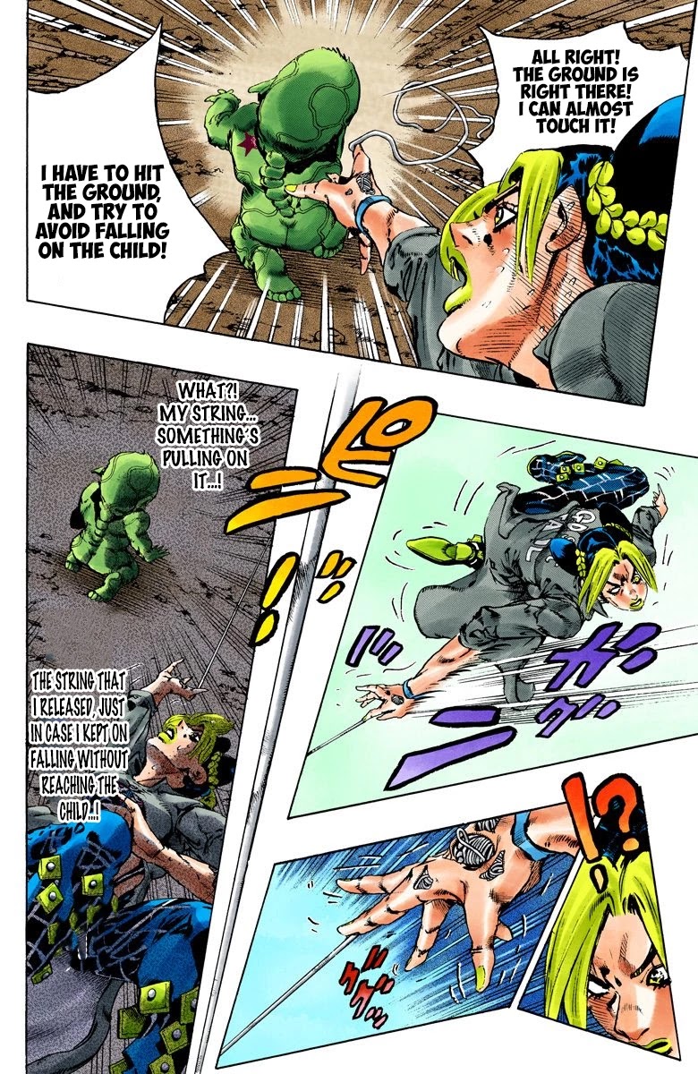 JoJo's Bizarre Adventure Part 6 - Stone Ocean (Official Colored) chapter 87 page 15