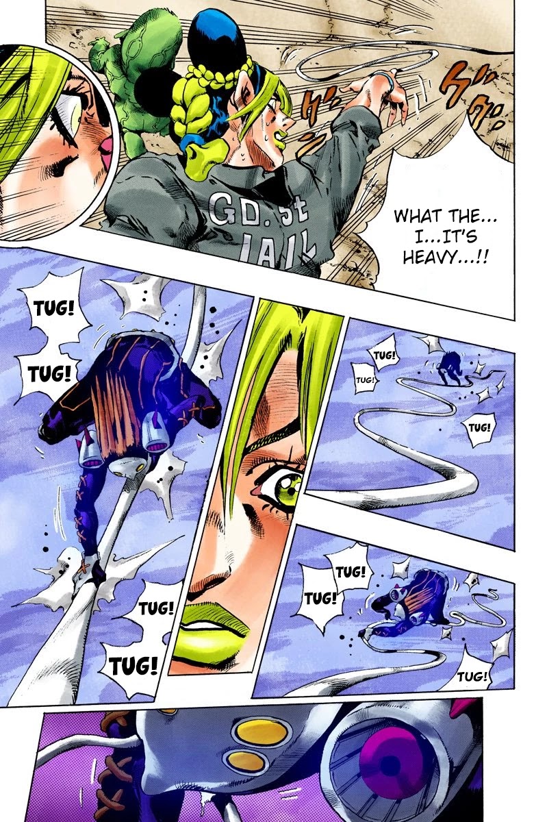 JoJo's Bizarre Adventure Part 6 - Stone Ocean (Official Colored) chapter 87 page 16