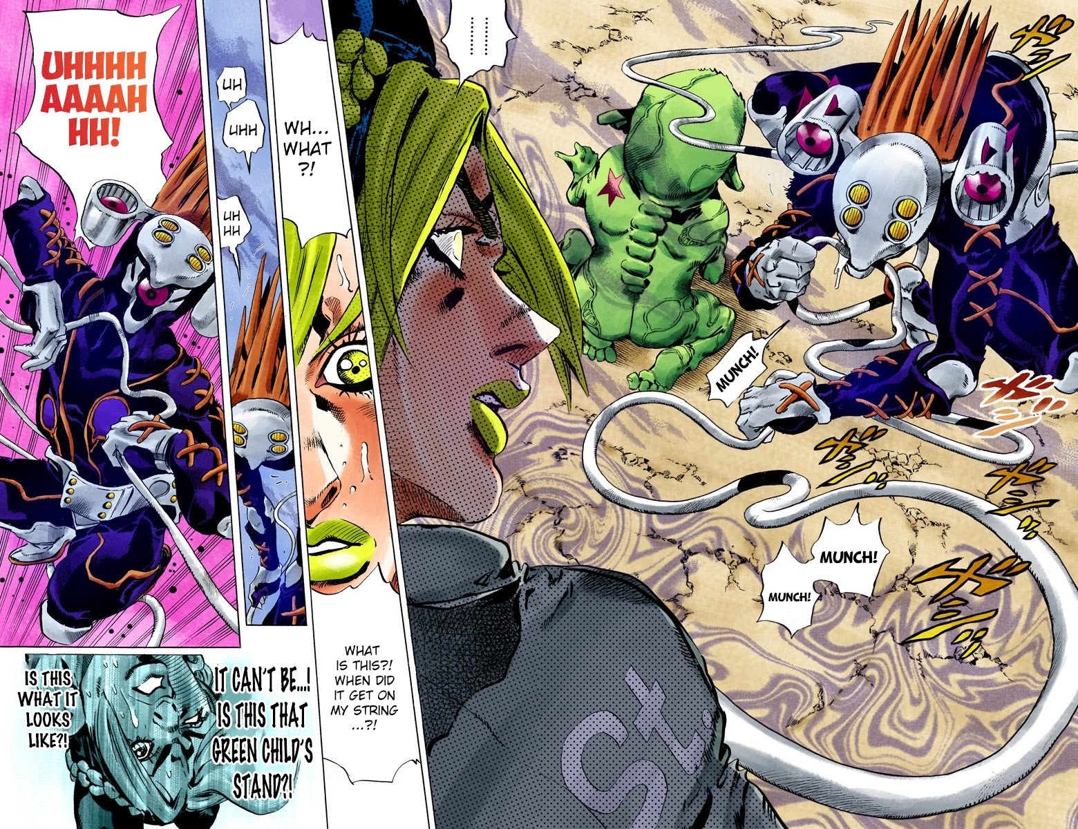 JoJo's Bizarre Adventure Part 6 - Stone Ocean (Official Colored) chapter 87 page 17