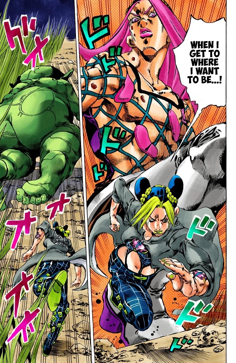 JoJo's Bizarre Adventure Part 6 - Stone Ocean (Official Colored) chapter 87 page 6