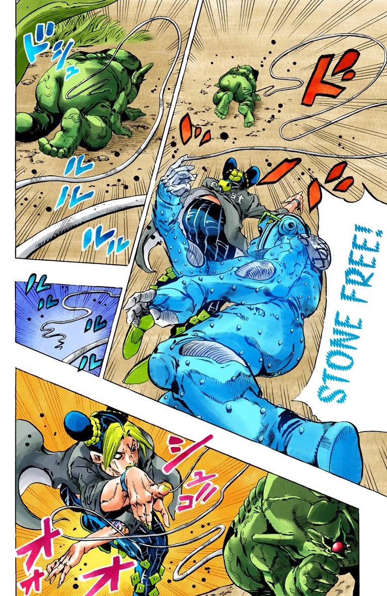 JoJo's Bizarre Adventure Part 6 - Stone Ocean (Official Colored) chapter 87 page 9