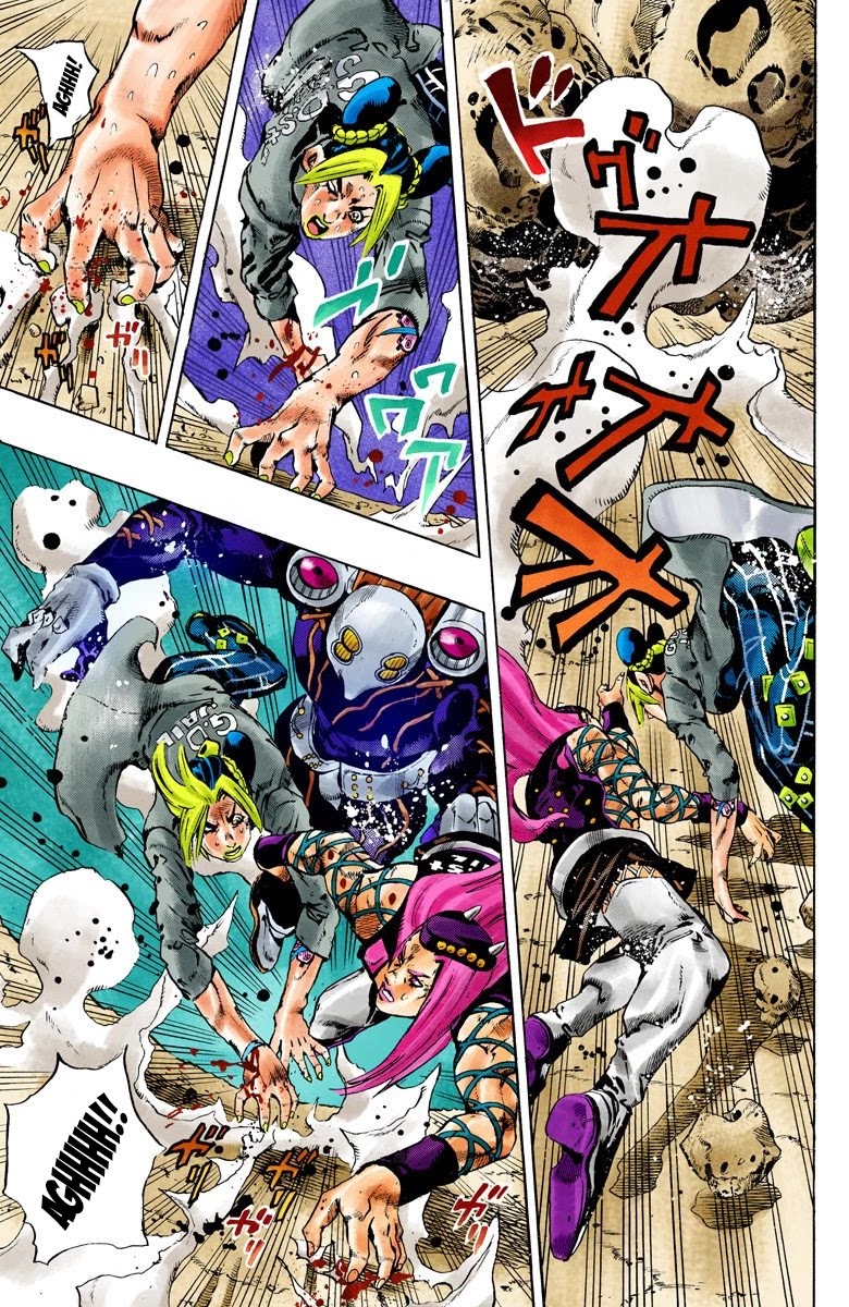 JoJo's Bizarre Adventure Part 6 - Stone Ocean (Official Colored) chapter 88 page 14