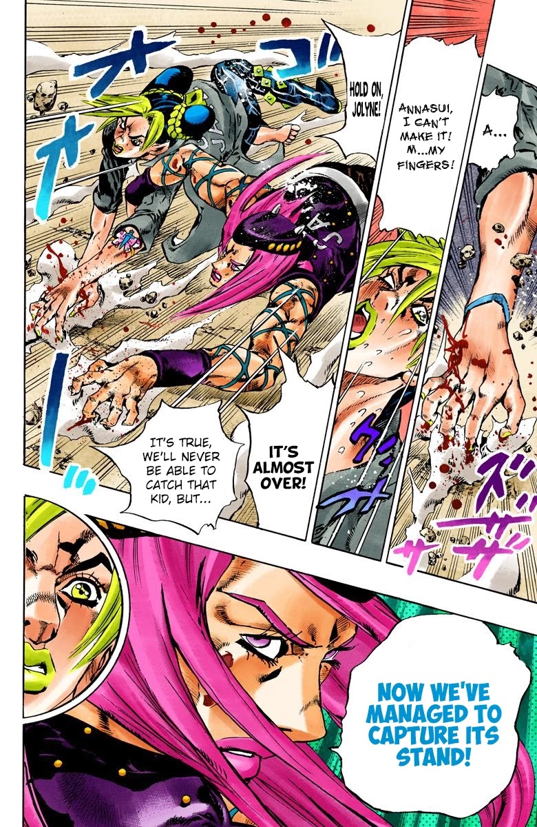 JoJo's Bizarre Adventure Part 6 - Stone Ocean (Official Colored) chapter 88 page 15