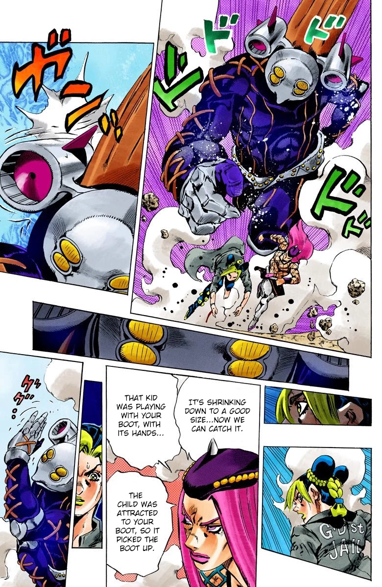 JoJo's Bizarre Adventure Part 6 - Stone Ocean (Official Colored) chapter 88 page 16