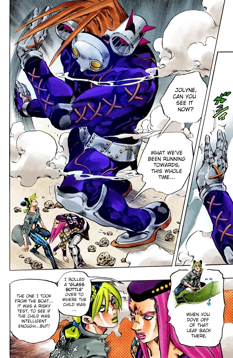 JoJo's Bizarre Adventure Part 6 - Stone Ocean (Official Colored) chapter 88 page 17