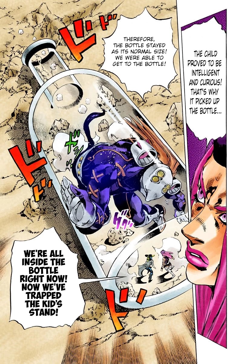 JoJo's Bizarre Adventure Part 6 - Stone Ocean (Official Colored) chapter 88 page 18