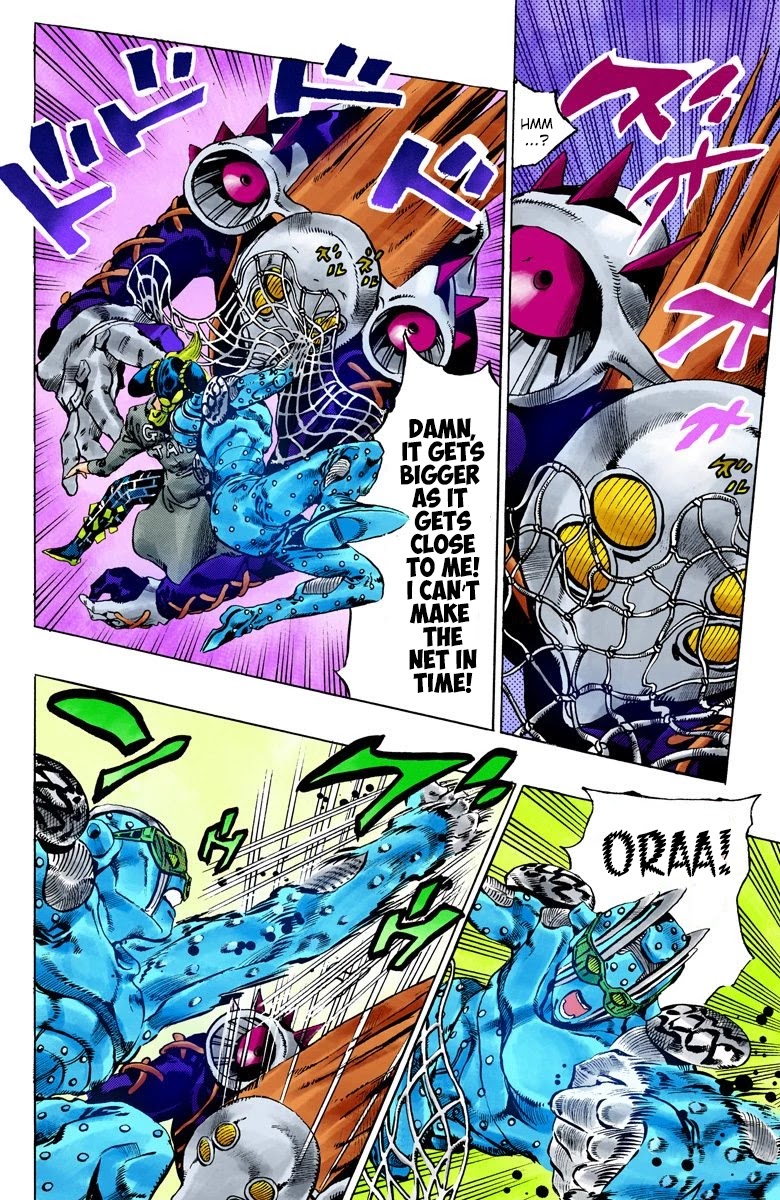 JoJo's Bizarre Adventure Part 6 - Stone Ocean (Official Colored) chapter 88 page 4