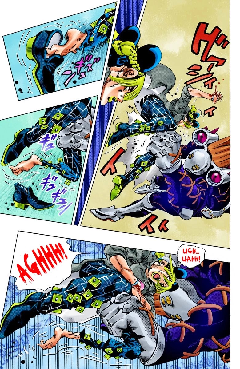 JoJo's Bizarre Adventure Part 6 - Stone Ocean (Official Colored) chapter 88 page 5