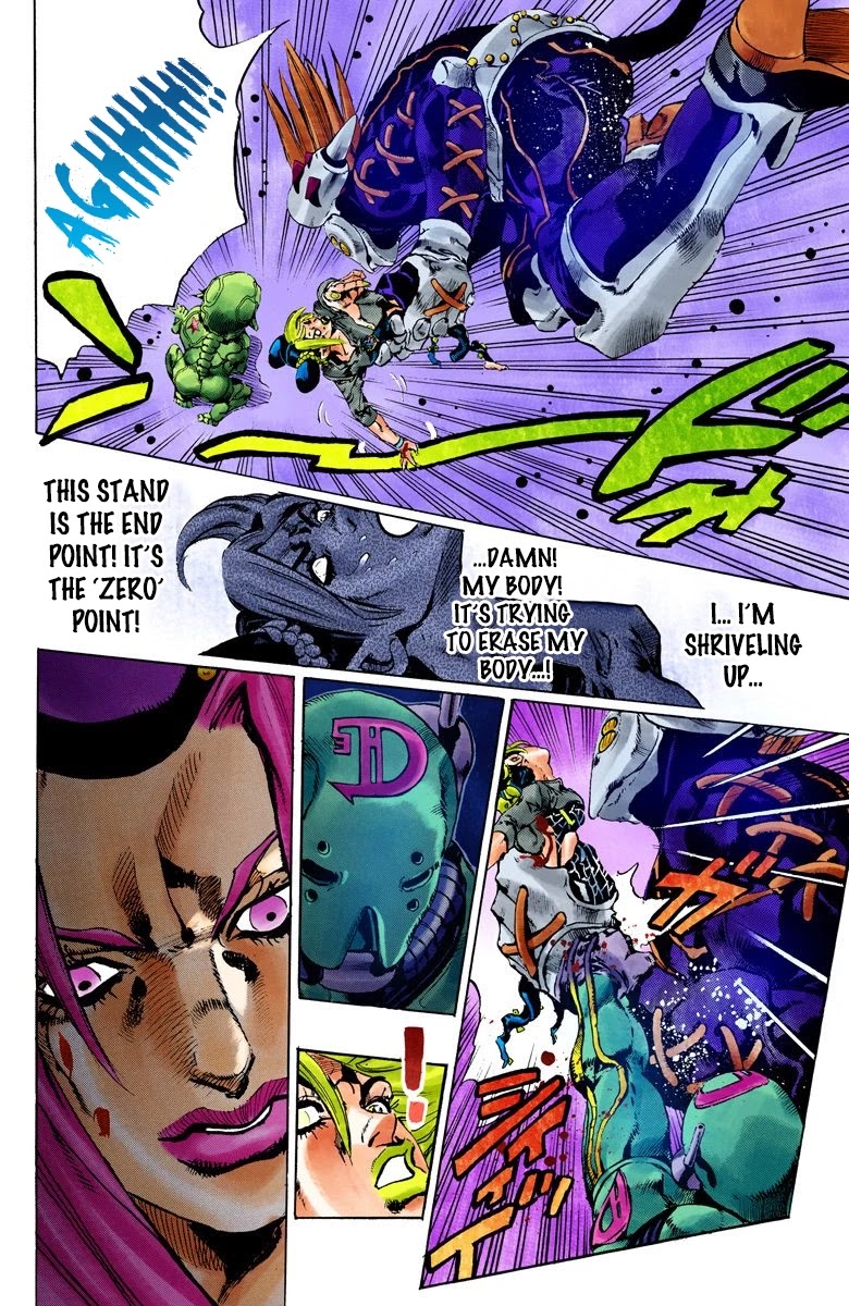 JoJo's Bizarre Adventure Part 6 - Stone Ocean (Official Colored) chapter 88 page 6