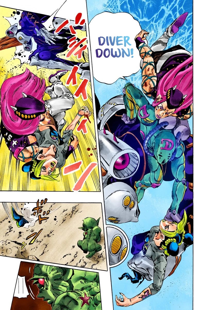 JoJo's Bizarre Adventure Part 6 - Stone Ocean (Official Colored) chapter 88 page 7