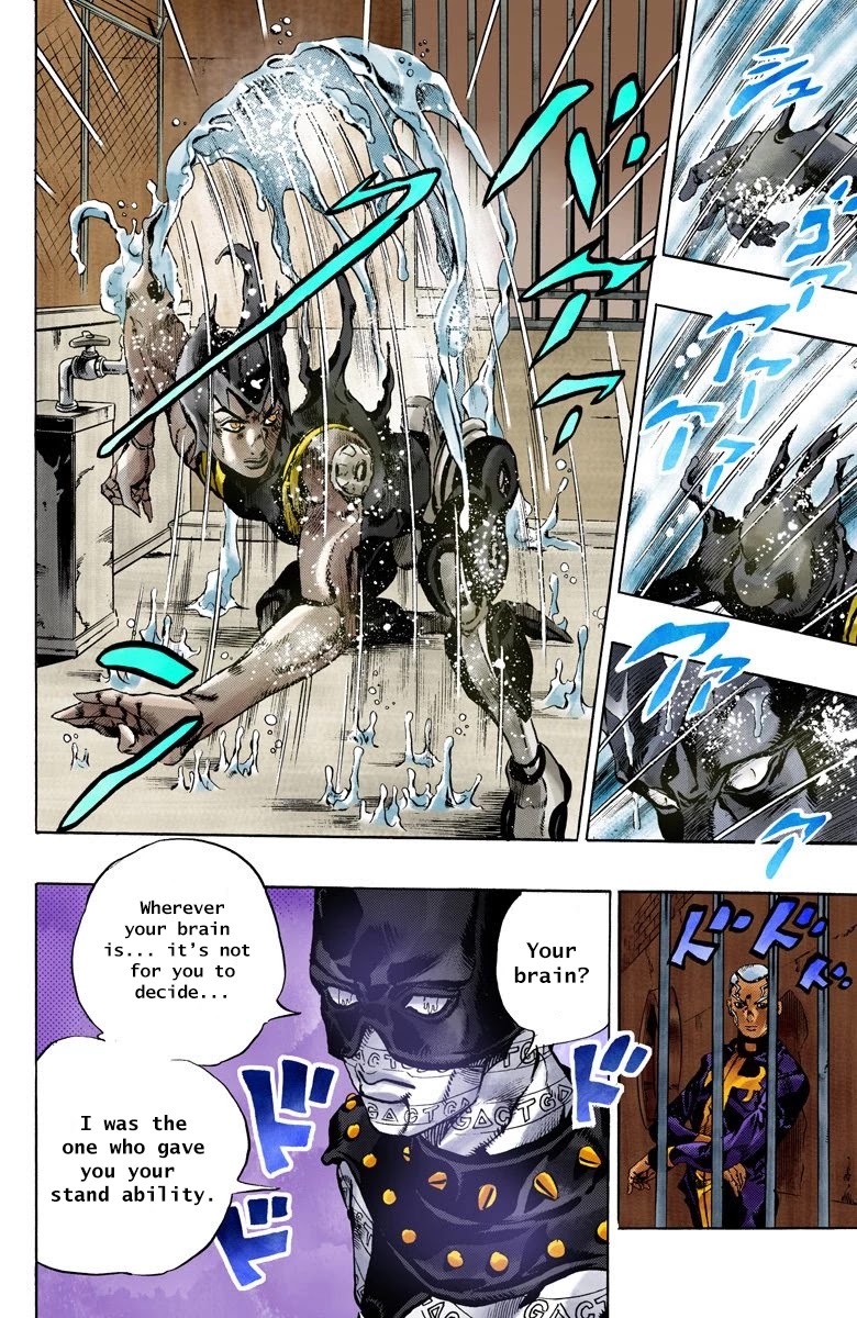 JoJo's Bizarre Adventure Part 6 - Stone Ocean (Official Colored) chapter 90 page 14