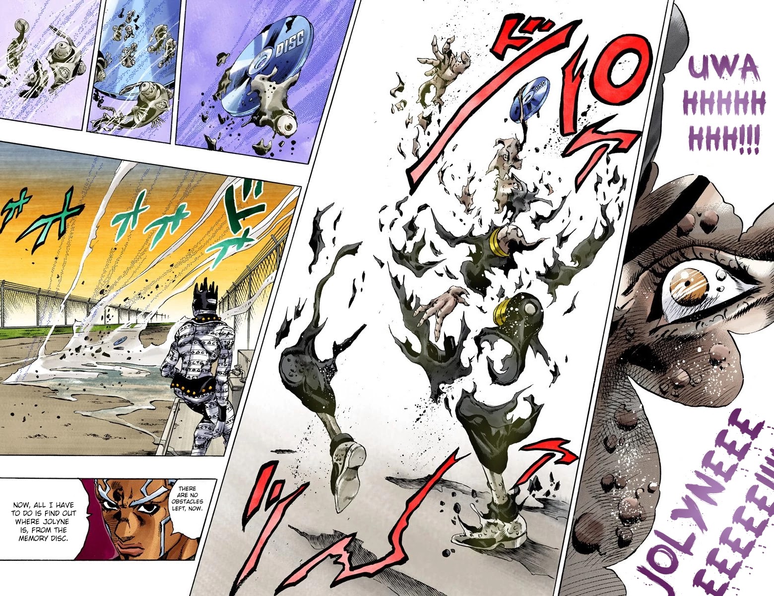 JoJo's Bizarre Adventure Part 6 - Stone Ocean (Official Colored) chapter 90 page 17