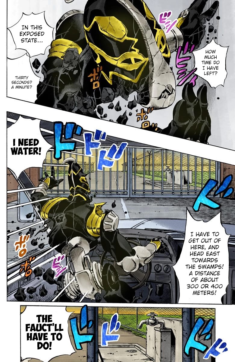 JoJo's Bizarre Adventure Part 6 - Stone Ocean (Official Colored) chapter 90 page 2