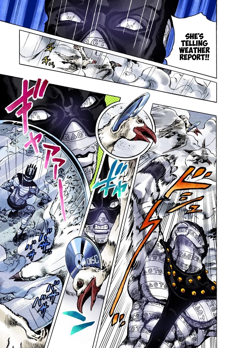 JoJo's Bizarre Adventure Part 6 - Stone Ocean (Official Colored) chapter 91 page 13