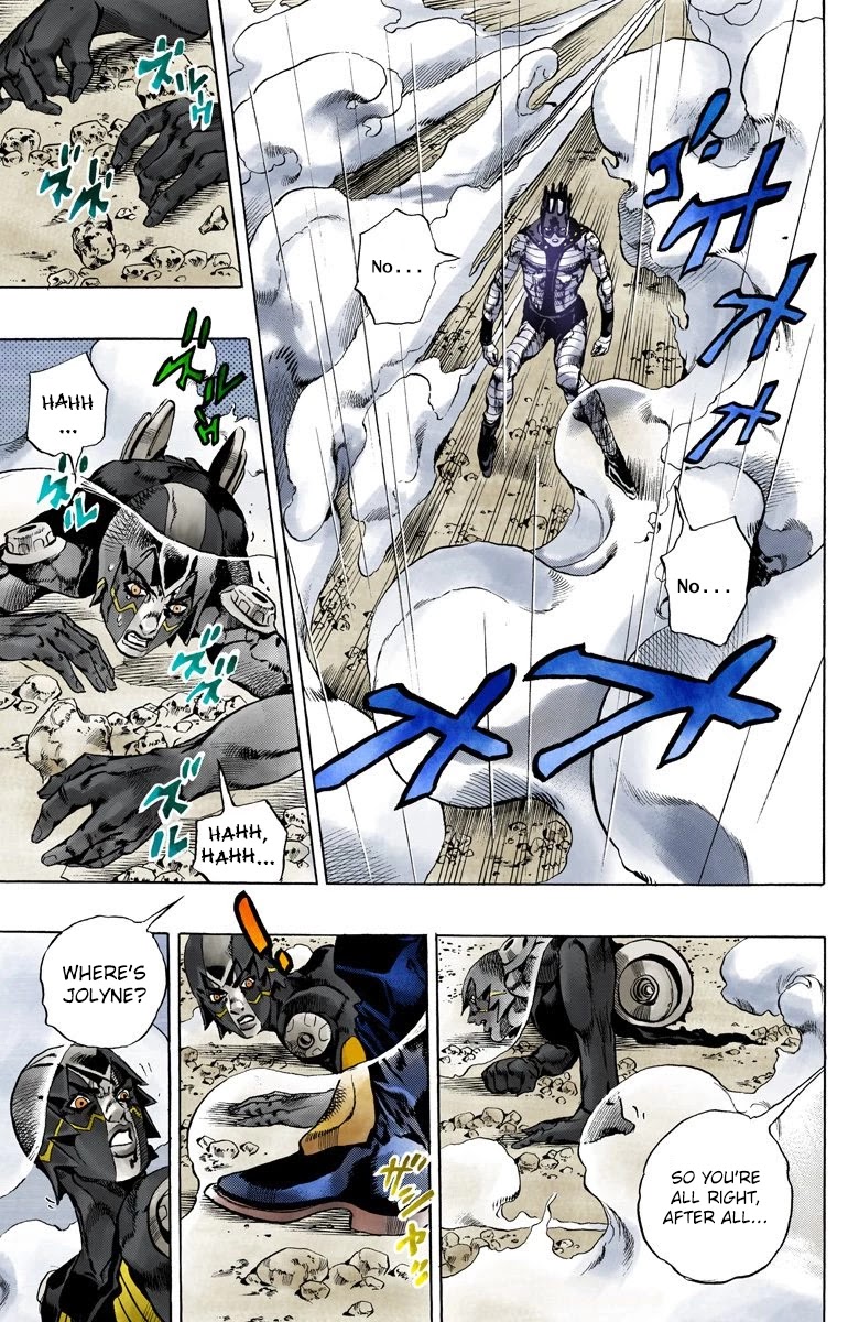 JoJo's Bizarre Adventure Part 6 - Stone Ocean (Official Colored) chapter 91 page 16