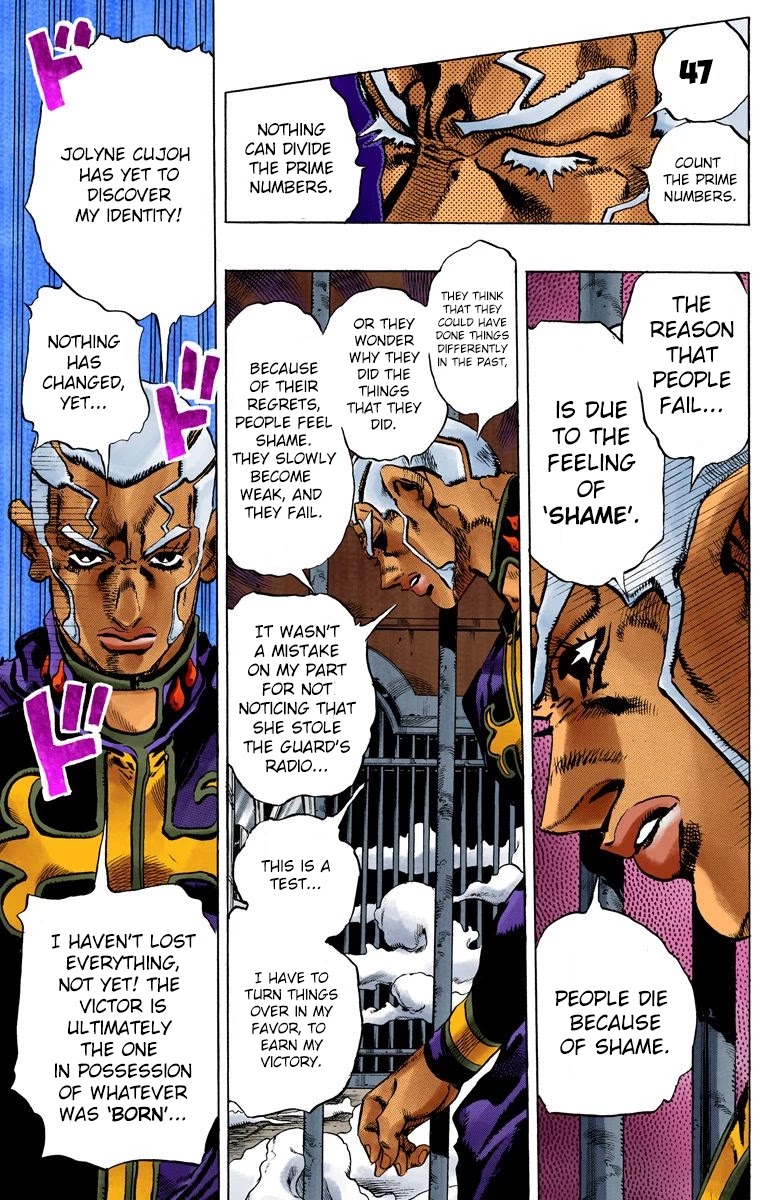 JoJo's Bizarre Adventure Part 6 - Stone Ocean (Official Colored) chapter 91 page 18