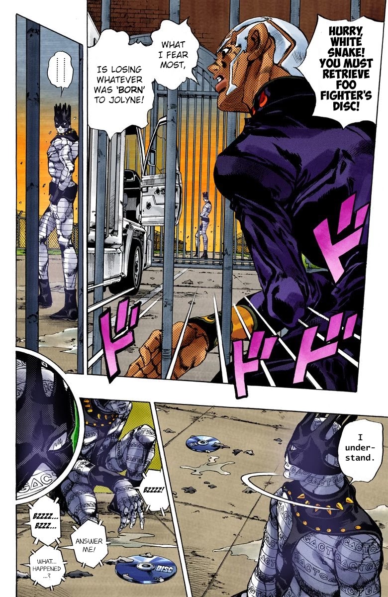 JoJo's Bizarre Adventure Part 6 - Stone Ocean (Official Colored) chapter 91 page 3