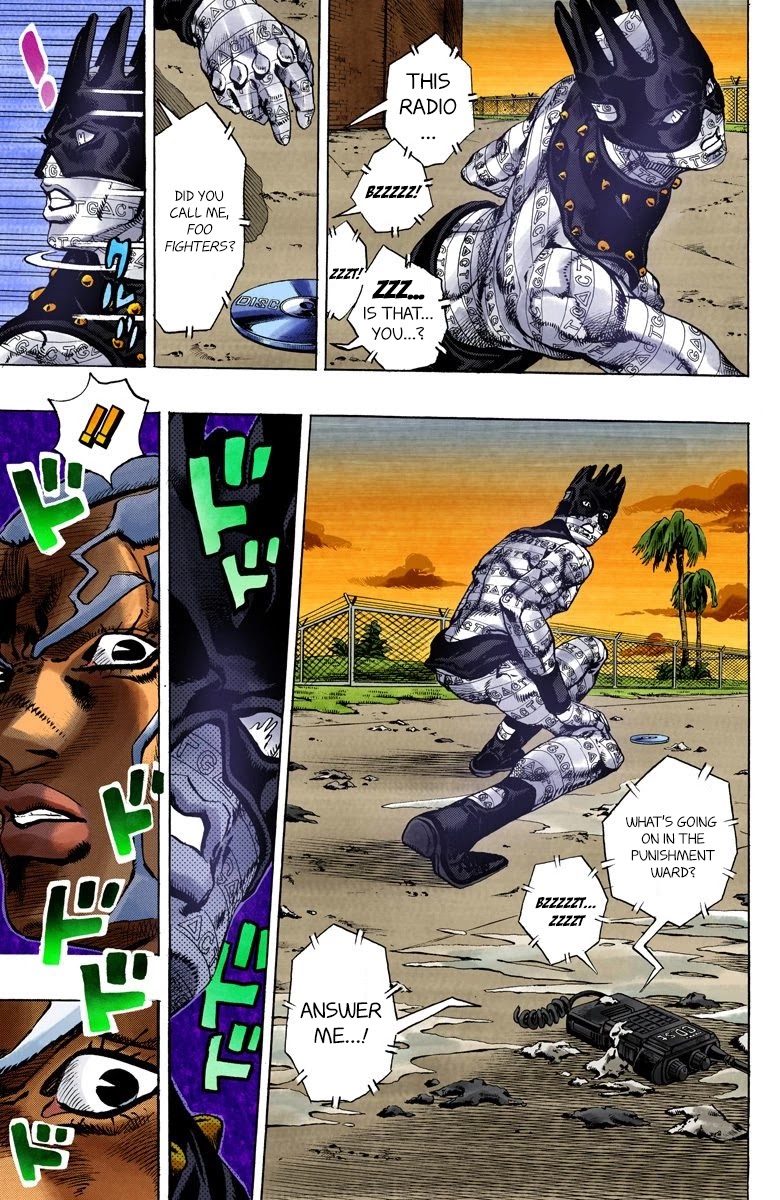 JoJo's Bizarre Adventure Part 6 - Stone Ocean (Official Colored) chapter 91 page 4