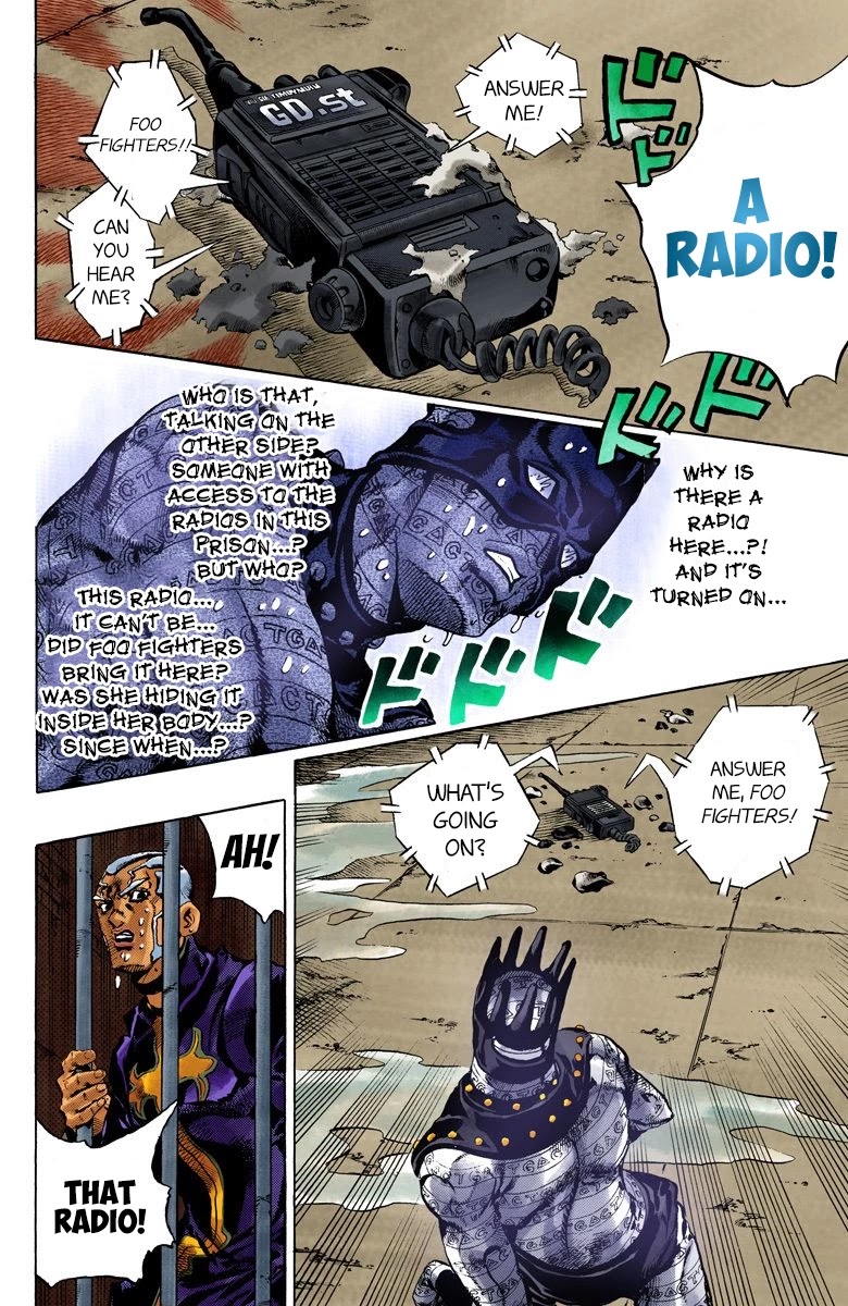 JoJo's Bizarre Adventure Part 6 - Stone Ocean (Official Colored) chapter 91 page 5