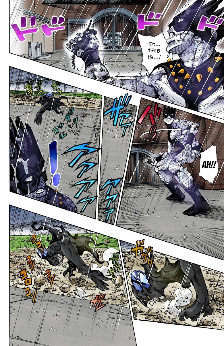 JoJo's Bizarre Adventure Part 6 - Stone Ocean (Official Colored) chapter 91 page 8