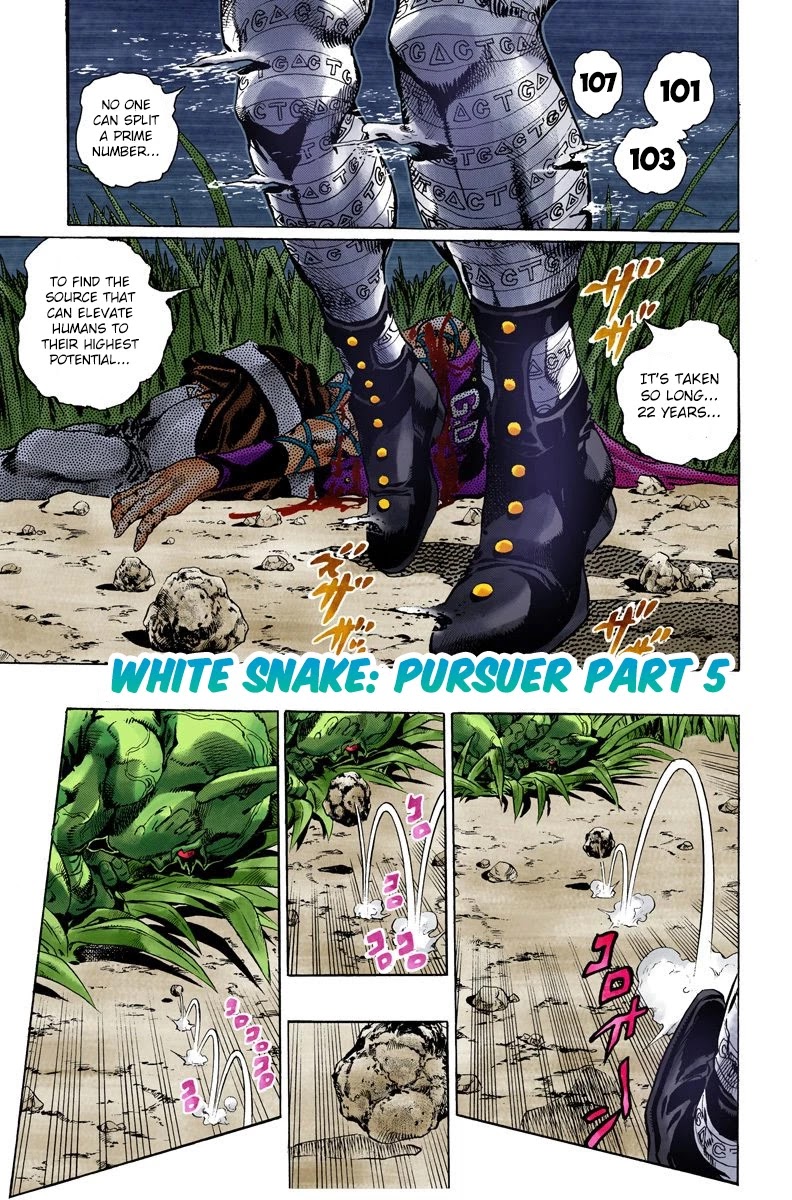 JoJo's Bizarre Adventure Part 6 - Stone Ocean (Official Colored) chapter 93 page 1