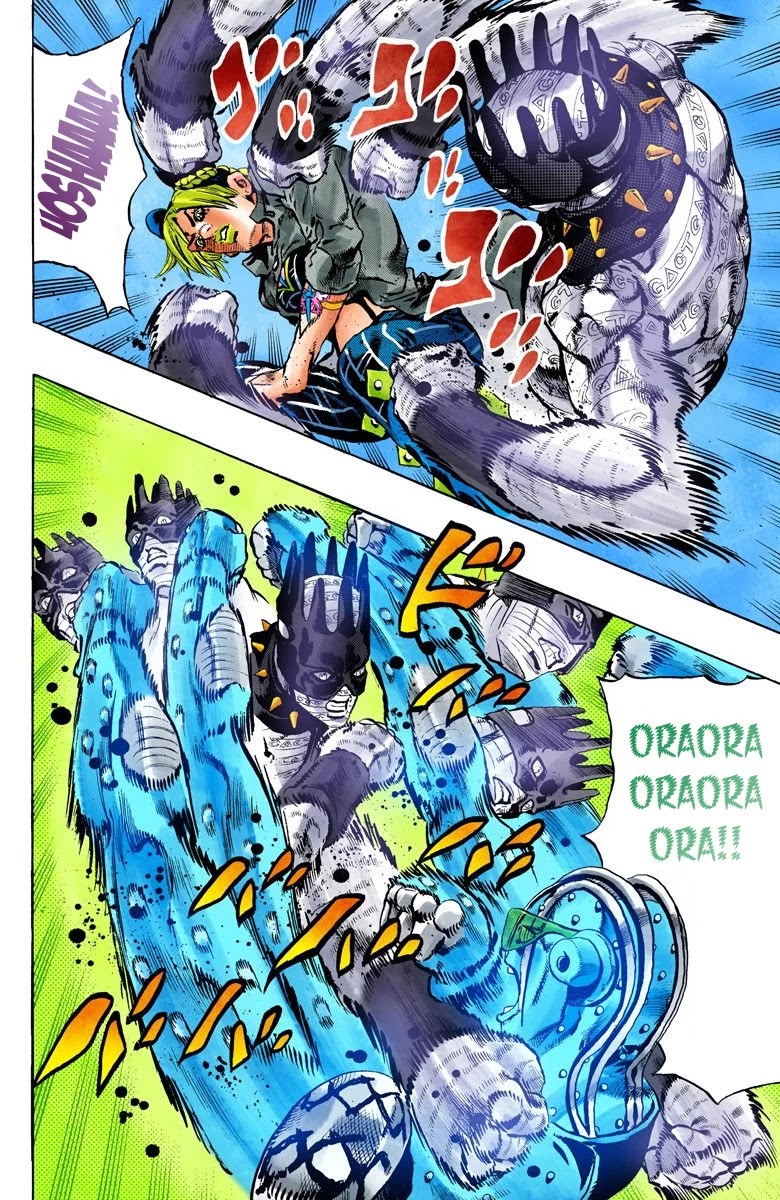 JoJo's Bizarre Adventure Part 6 - Stone Ocean (Official Colored) chapter 93 page 10