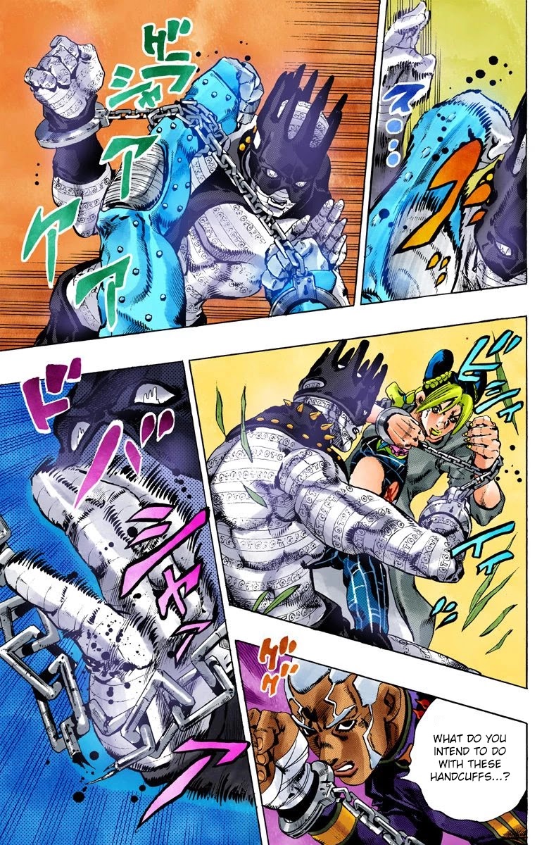 JoJo's Bizarre Adventure Part 6 - Stone Ocean (Official Colored) chapter 93 page 11