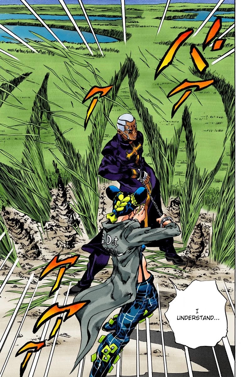 JoJo's Bizarre Adventure Part 6 - Stone Ocean (Official Colored) chapter 93 page 17